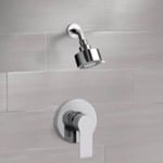 Remer SS51 Chrome Shower Faucet Set with Multi Function Shower Head